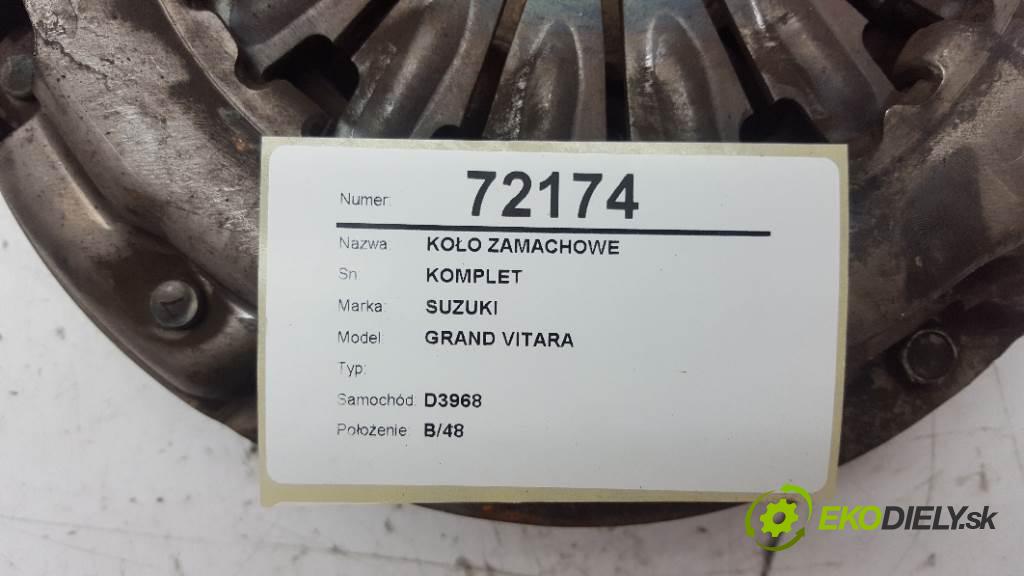 SUZUKI GRAND VITARA  2007 95kW    1870 koleso zotrvačníkové KOMPLET  (Zotrvačníky)