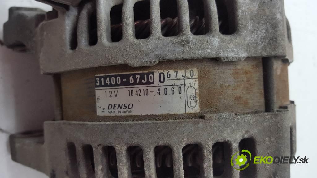 SUZUKI GRAND VITARA  2007 95kW    1870 Alternátor 104210-4660 (Alternátory)