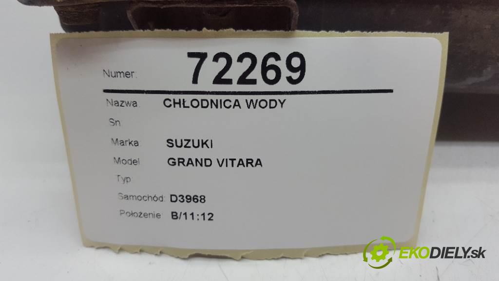 SUZUKI GRAND VITARA  2007 95kW    1870 chladič vody  (Chladiče vody)