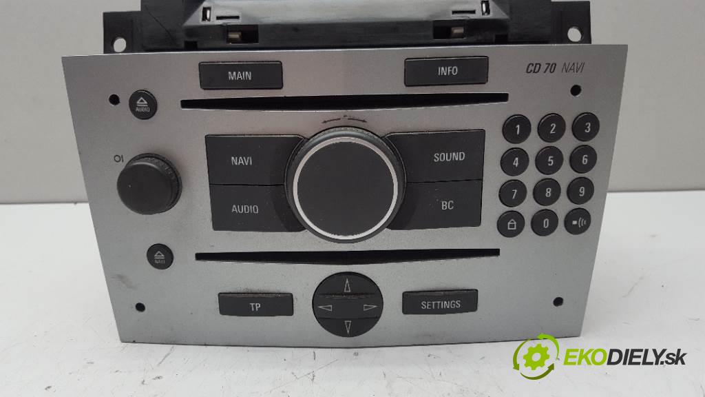 OPEL ZAFIRA  2007 110kW     1910 RADIO 13188466/13111163 (Audio zariadenia)