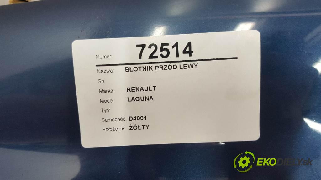 RENAULT LAGUNA  2001 79kW    1598 blatník přední část levý