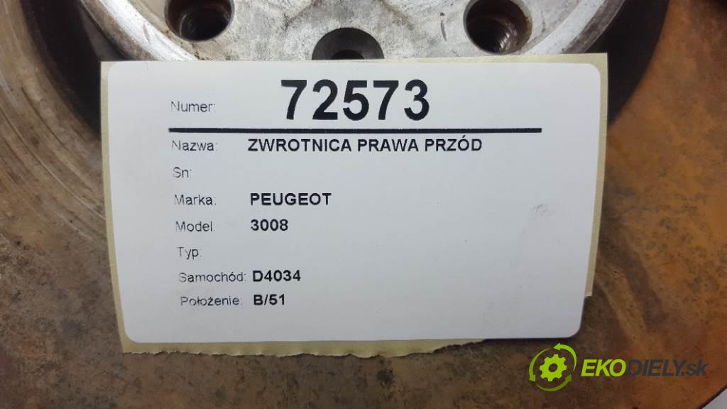 PEUGEOT 3008  2020 96kW    1499 náboj pravá predný