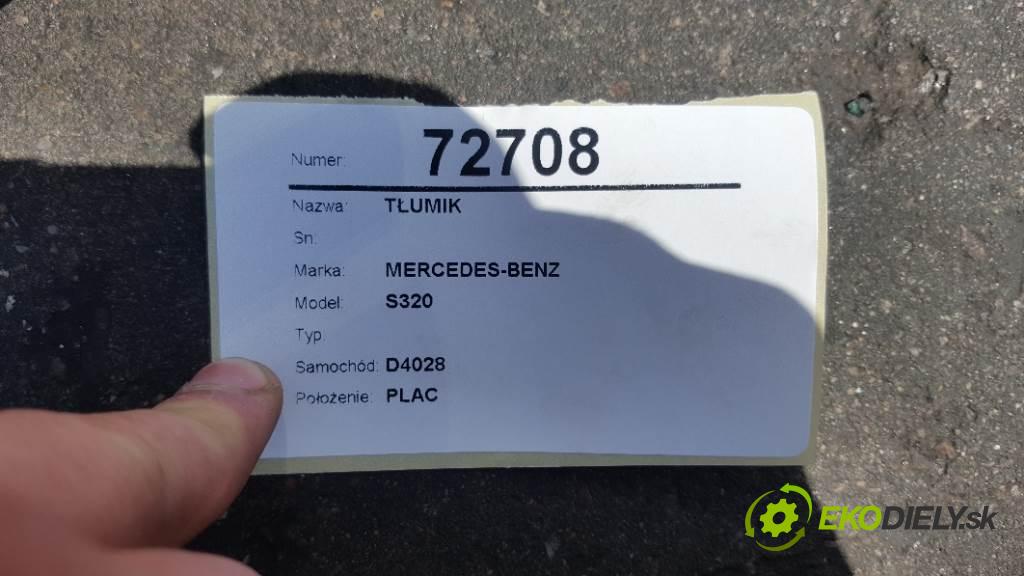 MERCEDES-BENZ S320  2008 173kW    2987 výfuk
