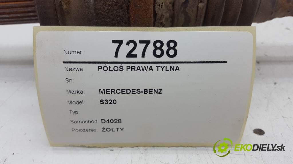 MERCEDES-BENZ S320  2008 173kW    2987 Poloos pravá zadná  (Ostatné)