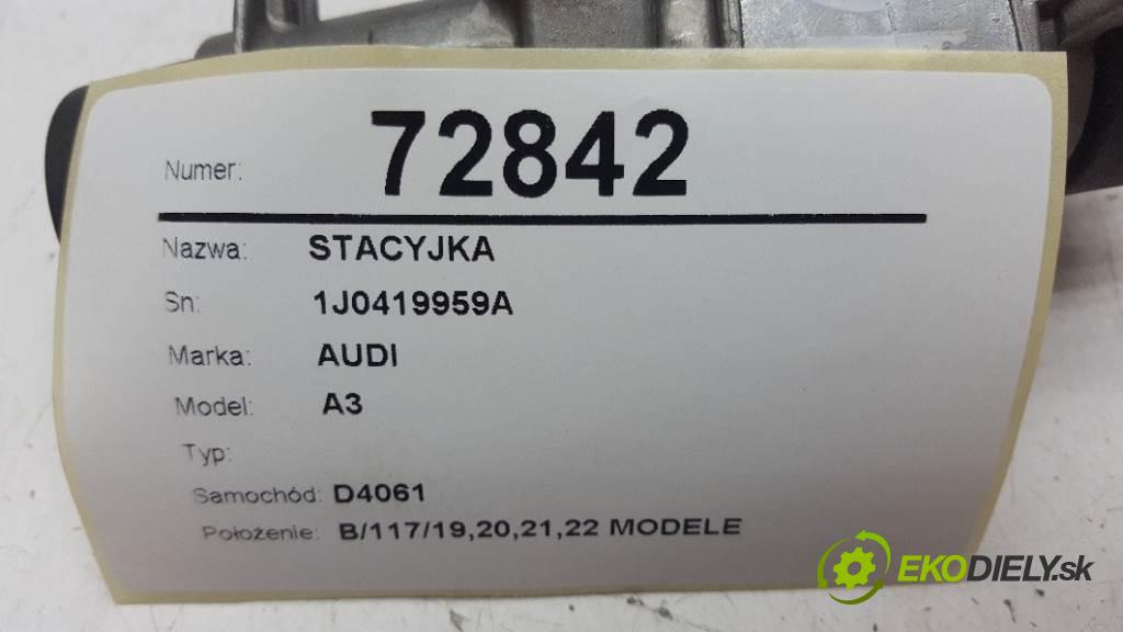 AUDI A3  1997 74kW    1595 spinačka 1J0419959A (Spínacie skrinky a kľúče)