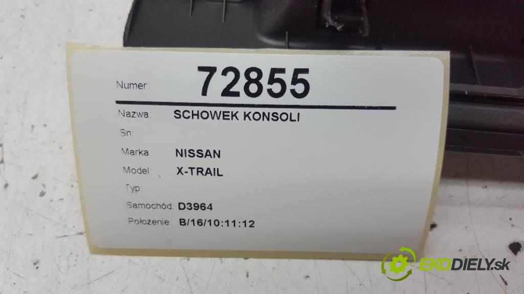 NISSAN X-TRAIL  2011 127kW    1995 Priehradka, kastlík prístrojovky