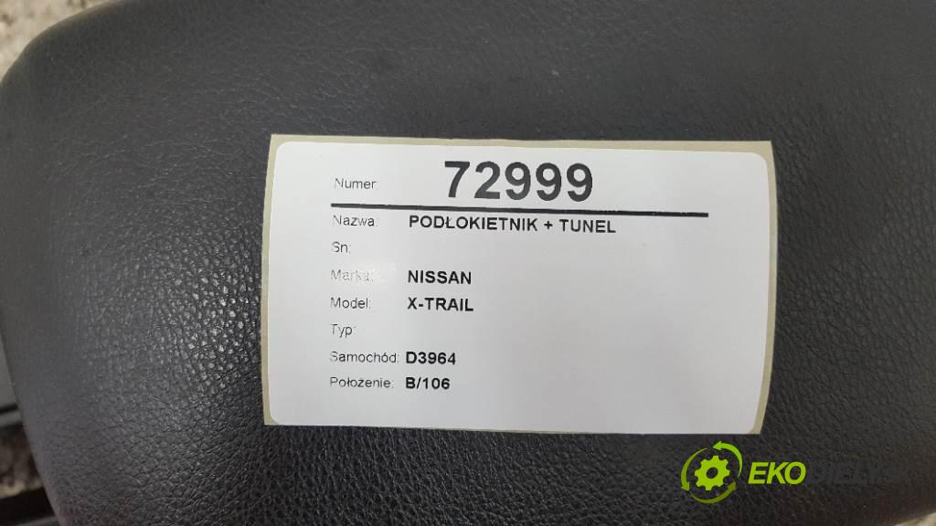 NISSAN X-TRAIL  2011 127kW    1995 Lakťová opierka + Tunel