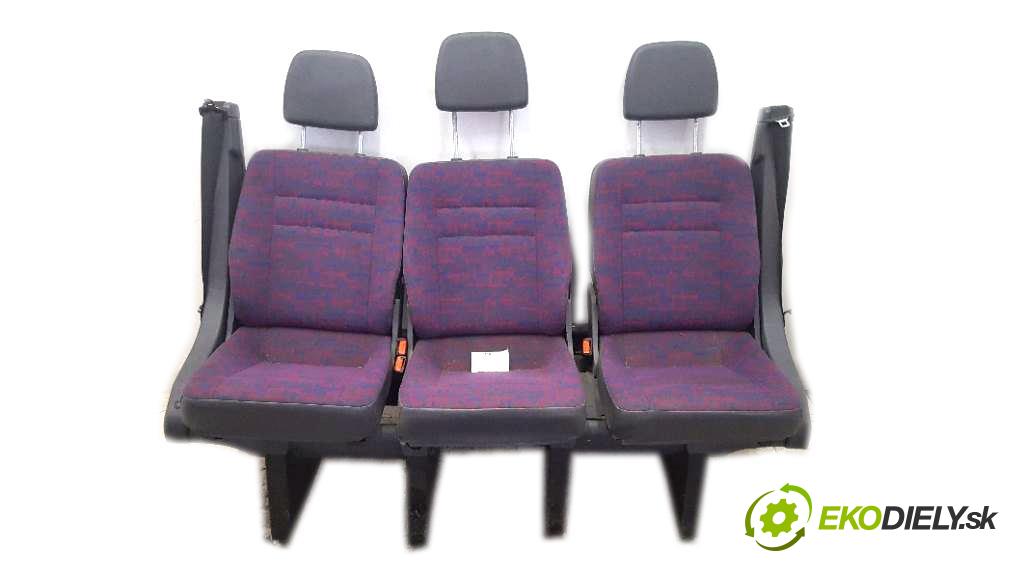 MERCEDES VITO W638 1998 72kW W638 2299 Sedadlo zad komplet II rzad (Sedačky, sedadlá)