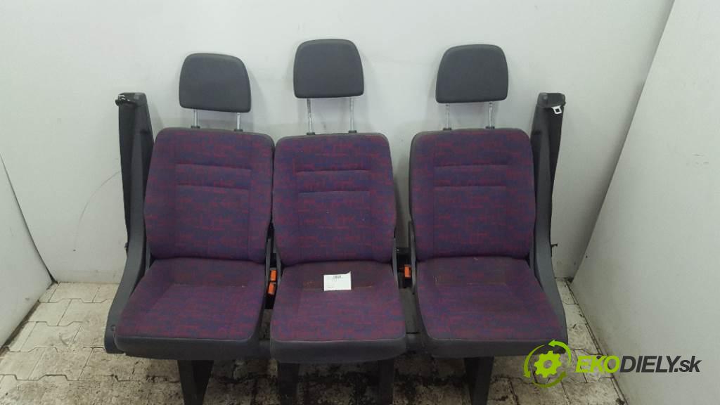 MERCEDES VITO W638 1998 72kW W638 2299 Sedadlo zad komplet II rzad (Sedačky, sedadlá)