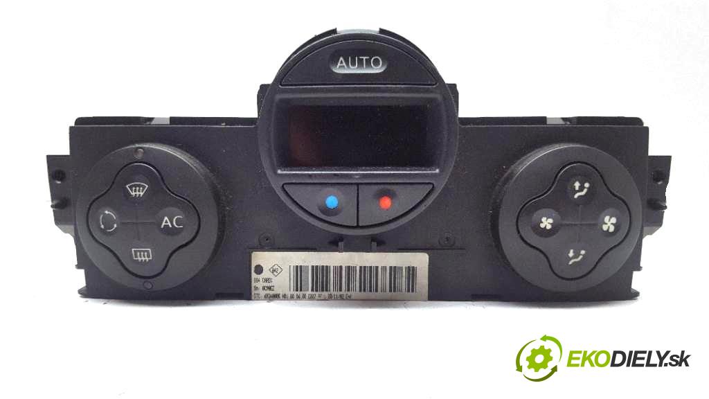 RENAULT MEGANE  2002 88kW    1870 Panel ovládania kúrenia 8200070752 (Prepínače, spínače, tlačidlá a ovládače kúrenia)