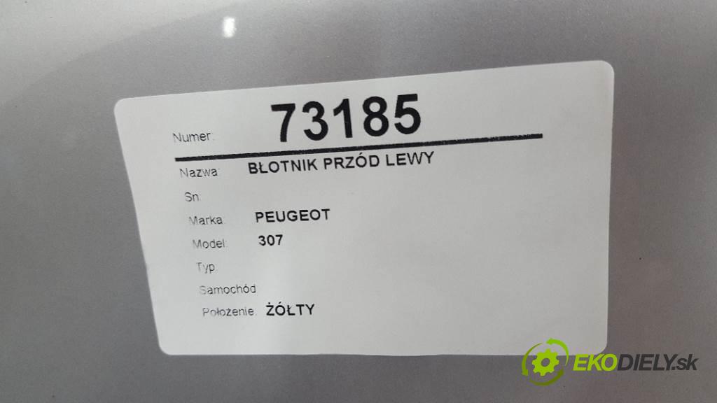 PEUGEOT 307       blatník přední část levý