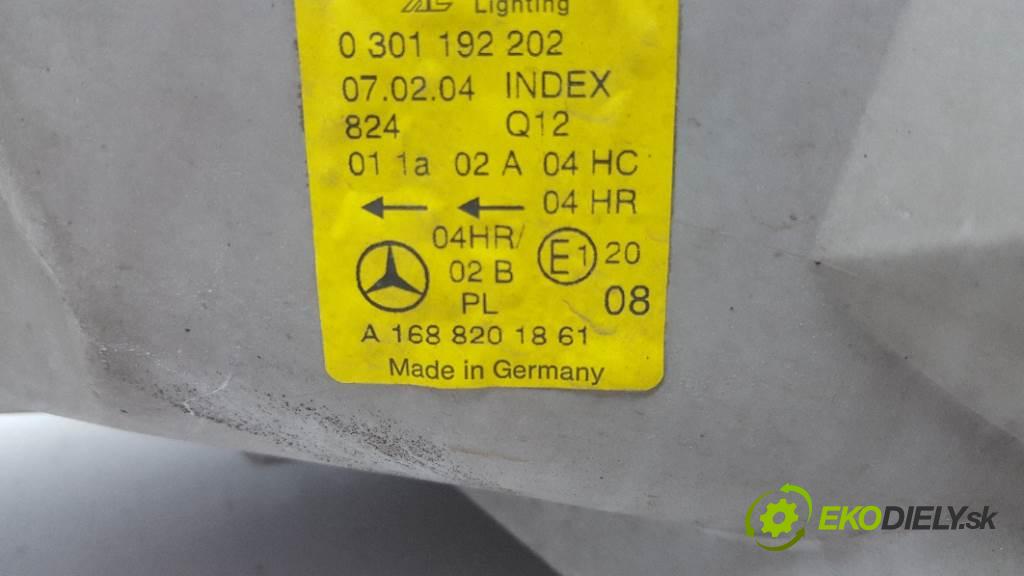 MERCEDES-BENZ A 170 CDI W168 2004 70kW W168 1689 Svetlomet pravy 1688201861 (Pravé)