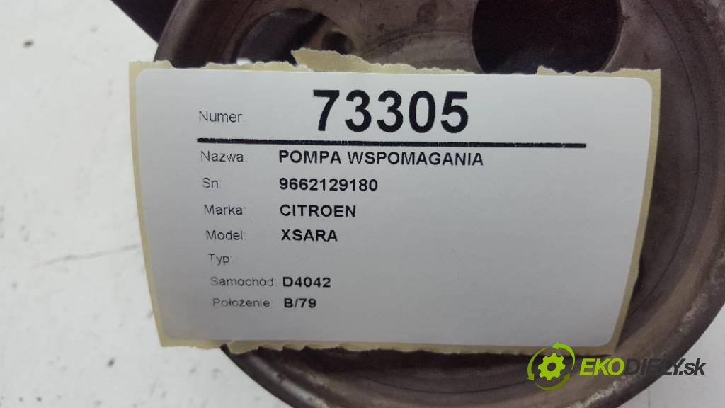 CITROEN XSARA  2003 66kW   1997 Pumpa servočerpadlo 9662129180 (Servočerpadlá, pumpy riadenia)