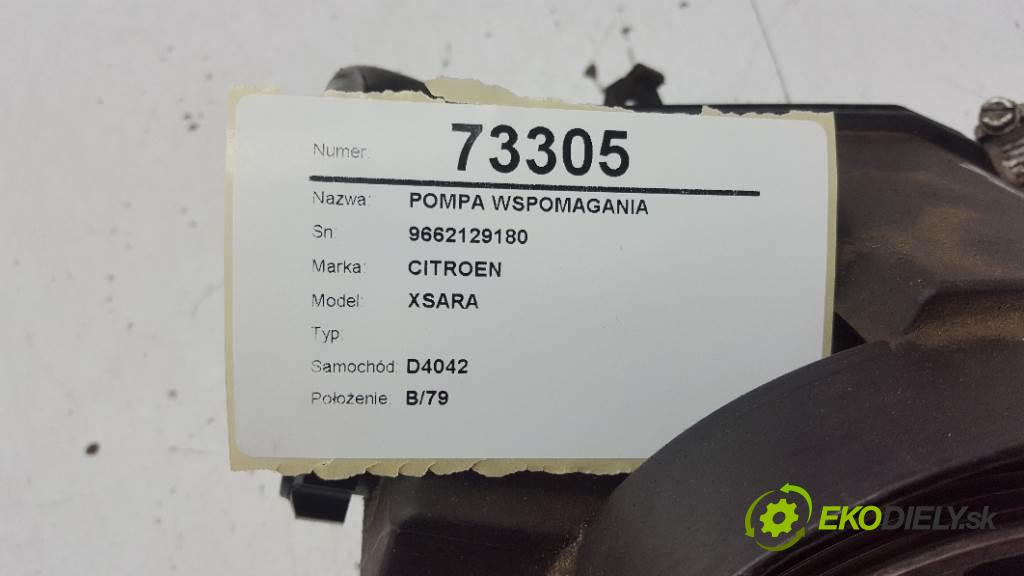 CITROEN XSARA  2003 66kW   1997 Pumpa servočerpadlo 9662129180 (Servočerpadlá, pumpy riadenia)