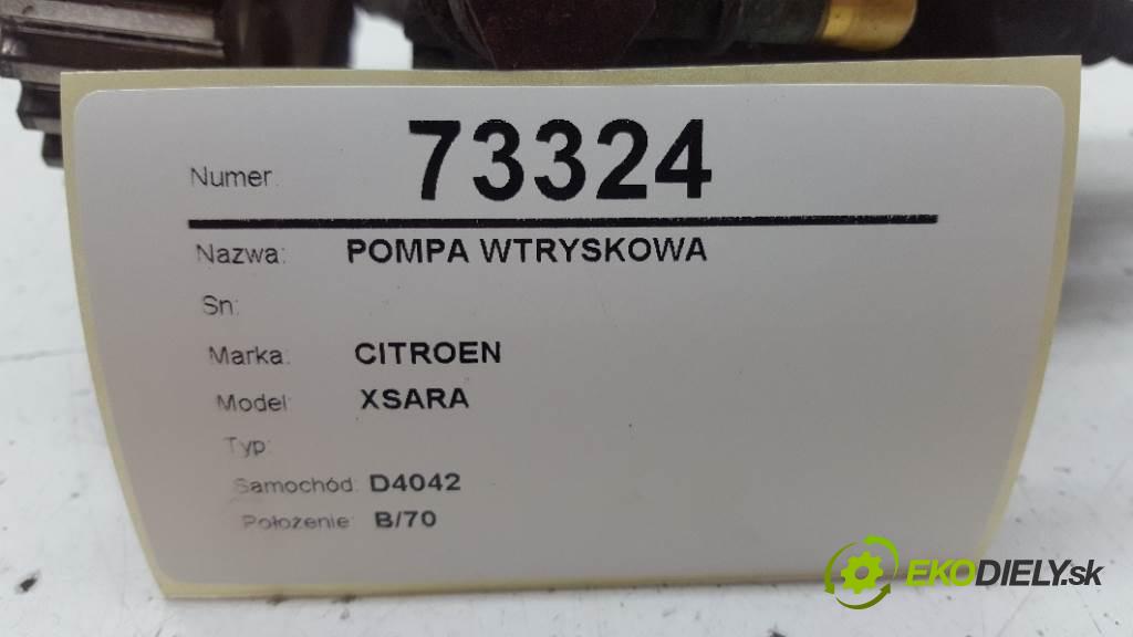 CITROEN XSARA  2003 66kW   1997 Pumpa vstrekovacia  (Vstrekovacie čerpadlá)