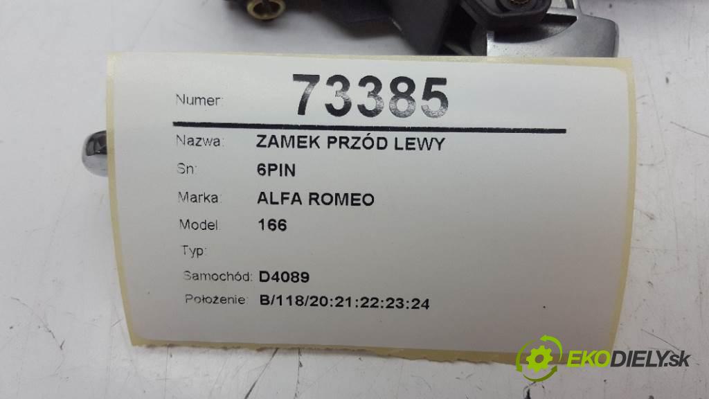 ALFA ROMEO 166  1999 151 kW   1996 zámok přední část levý 6PIN