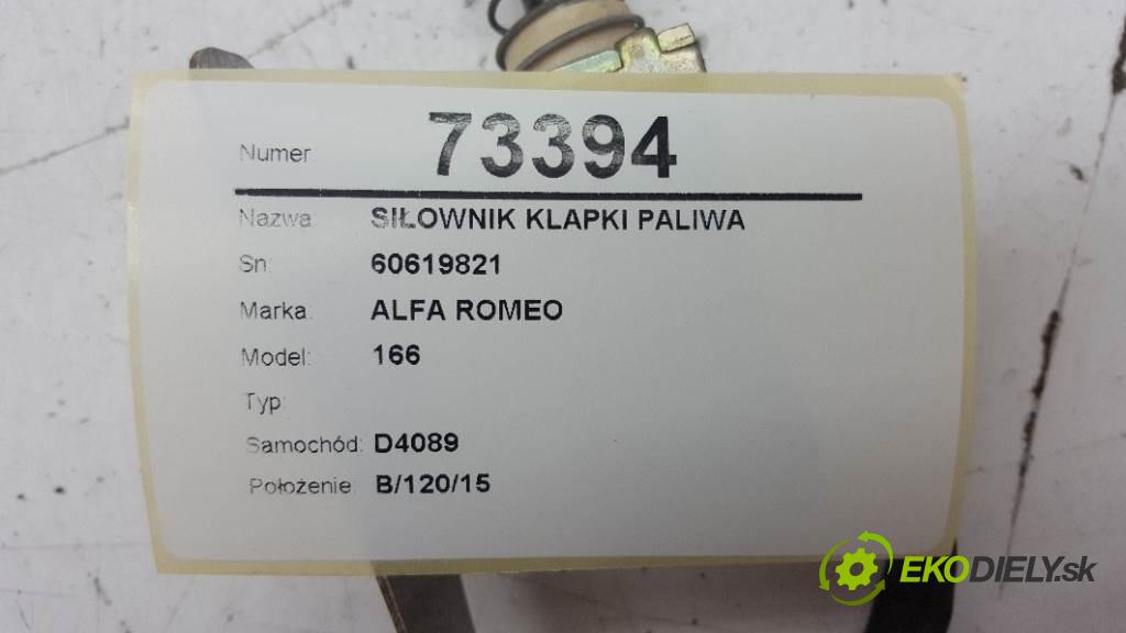 ALFA ROMEO 166  1999 151 kW   1996 teleskop dvířek paliva 60619821