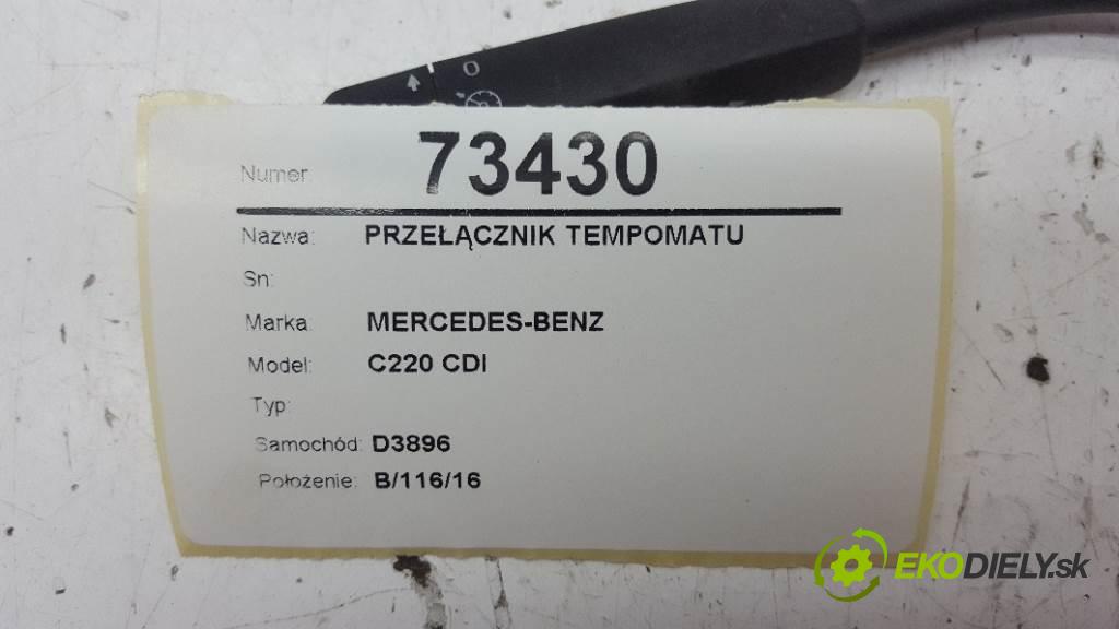 MERCEDES-BENZ C220 CDI  2002 105kW   2148 Prepínač tempomatu