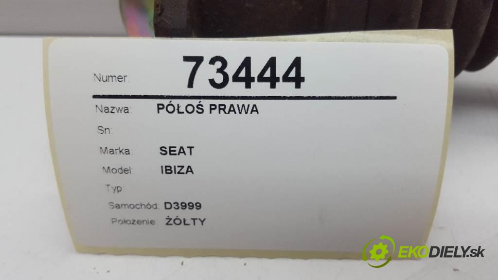 SEAT IBIZA  2002 74kW    1896 Poloos pravá  (Poloosy)
