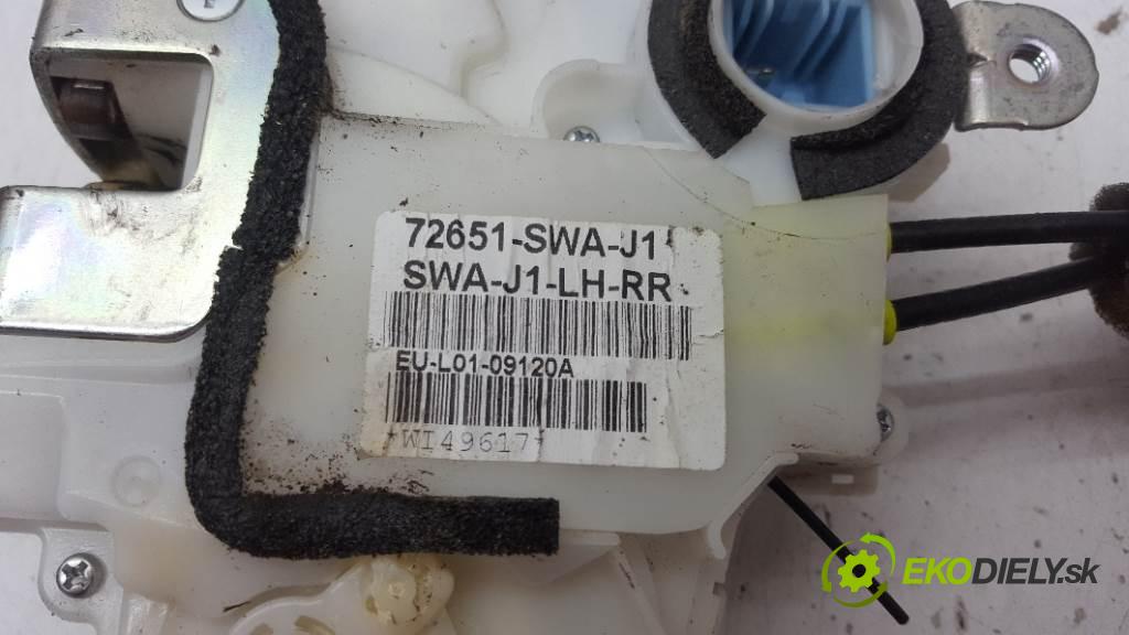 HONDA CR-V  2008 110 kW III 1997 zámok zadní část levý 72651-SWA-J1 6PIN