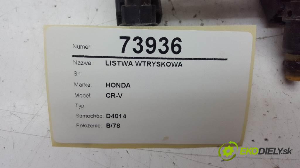 HONDA CR-V  2008 110 kW III 1997 Lišta vstrekovacia  (Vstrekovacie lišty)
