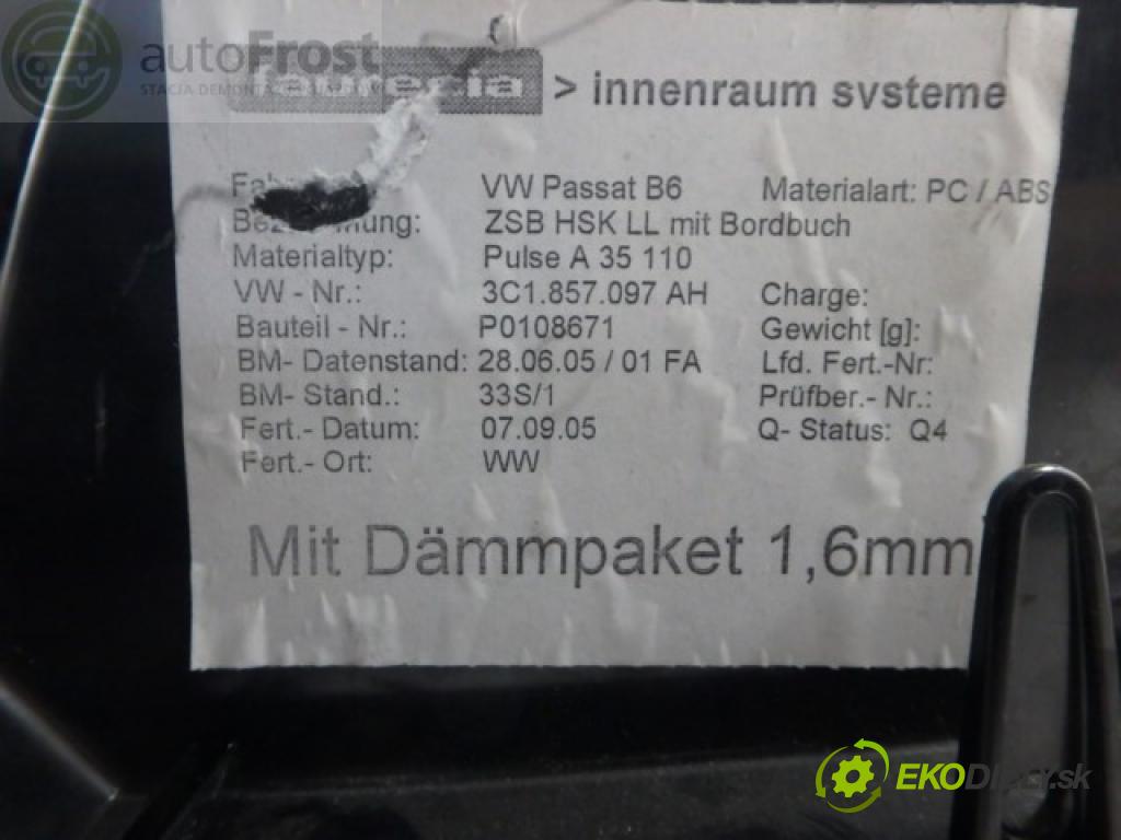 VOLKSWAGEN PASSAT    BRAK  Priehradka, kastlík Držiak Passat B6 05-