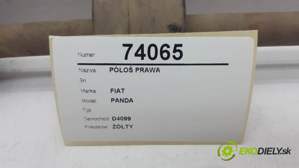 FIAT PANDA  2009 40kW   1108 Poloos pravá  (Poloosy)