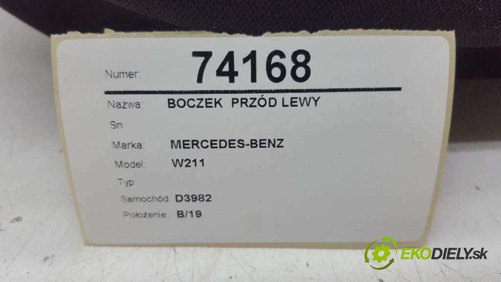 MERCEDES-BENZ W211  2006 170kW    2996 ča přední část levý