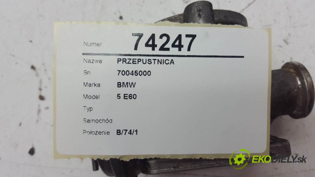 BMW 5 E60       Škrtiaca klapka 7791480 (Škrtiace klapky)