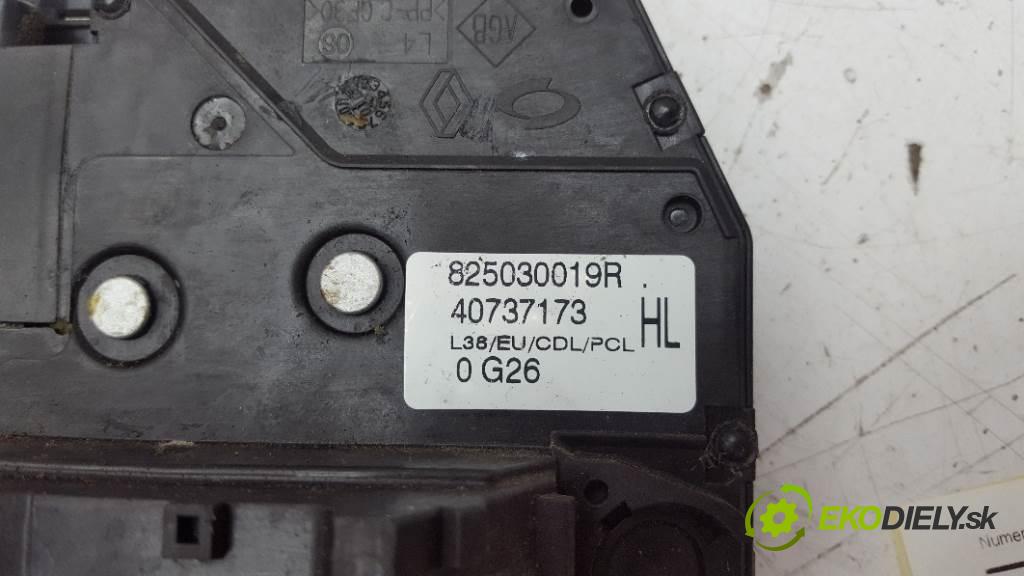 RENAULT FLUENCE  2010 103kW    1997 zámok zadní část levý 825030019R 6PIN