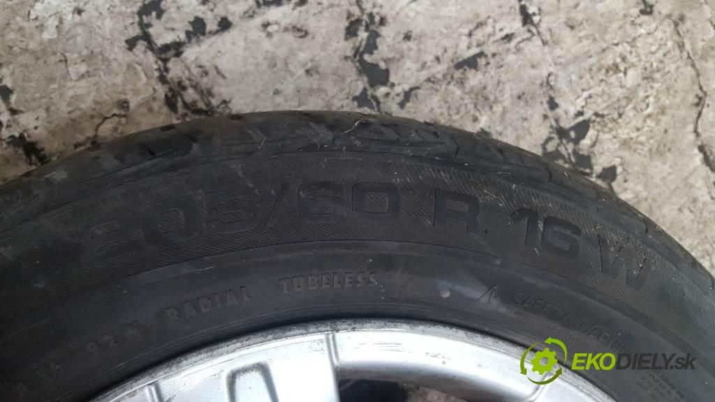 RENAULT LAGUNA  2010 81 kW    1461 disk 7X16 5X114,3 ET47 215/60R16 205/60R16 5MM (Hliníkové)