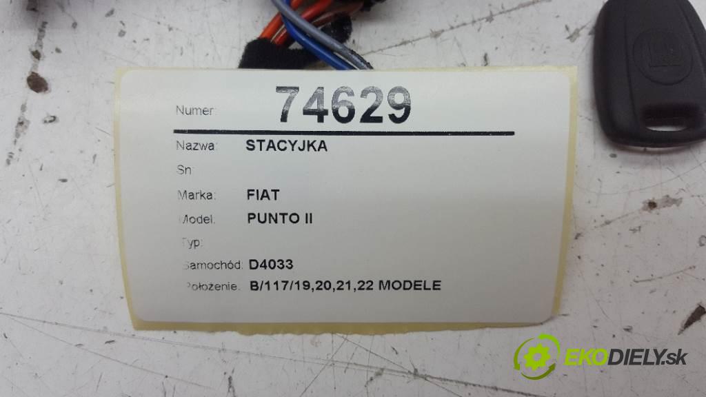 FIAT PUNTO II  2011 57kW    1368 spinačka  (Spínacie skrinky a kľúče)
