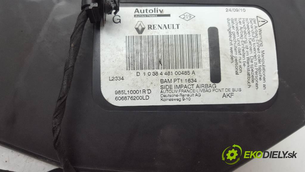 RENAULT LAGUNA  2010 81 kW    1461 AirBag sedačky ľavá strana airbag 985L00001R