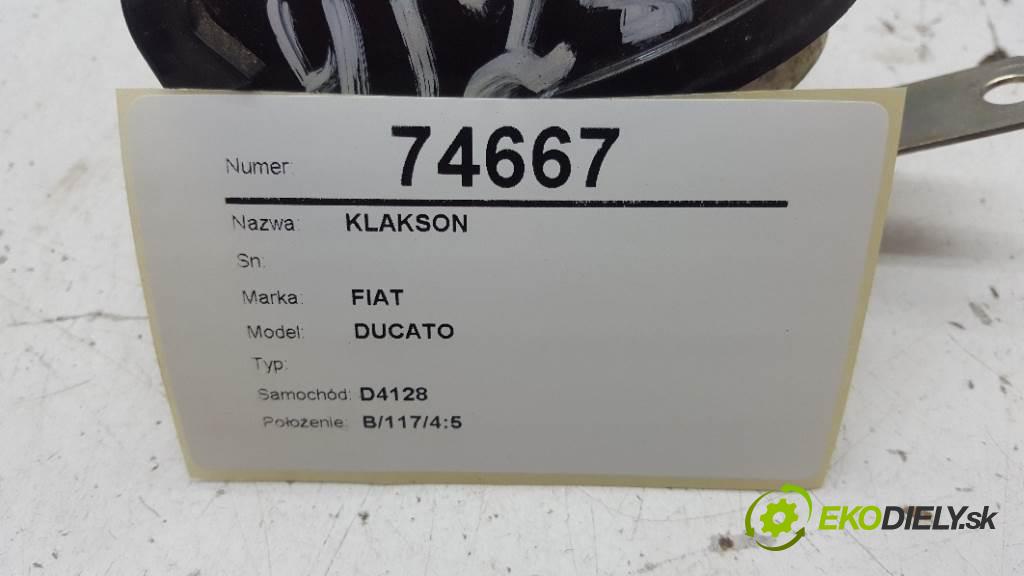 FIAT DUCATO  2016 96kW   2287 klaksón