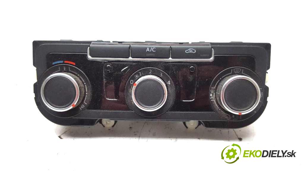 VOLKSWAGEN CADDY  2015 75kW    1598 Panel ovládania kúrenia 5HB011292 (Prepínače, spínače, tlačidlá a ovládače kúrenia)