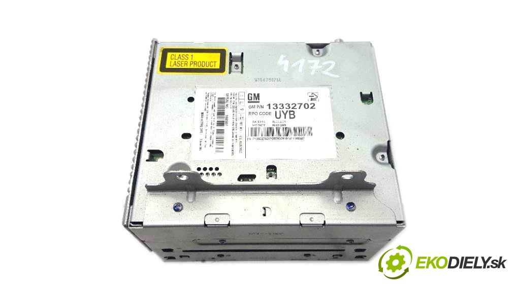 OPEL INSIGNIA  2009 118kW    1956 RADIO 13332702 (Audio zariadenia)