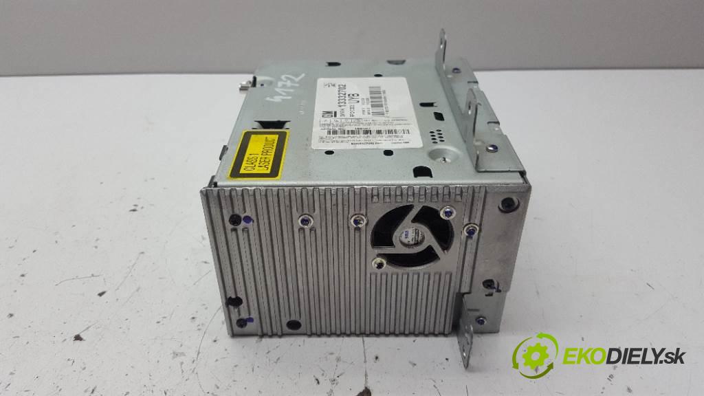 OPEL INSIGNIA  2009 118kW    1956 RADIO 13332702 (Audio zariadenia)