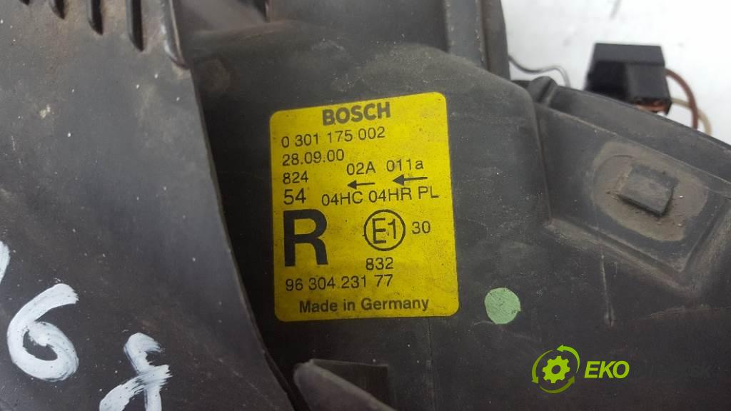 PEUGEOT 406  2000 80kW    1997 Svetlomet pravy  (Pravé)