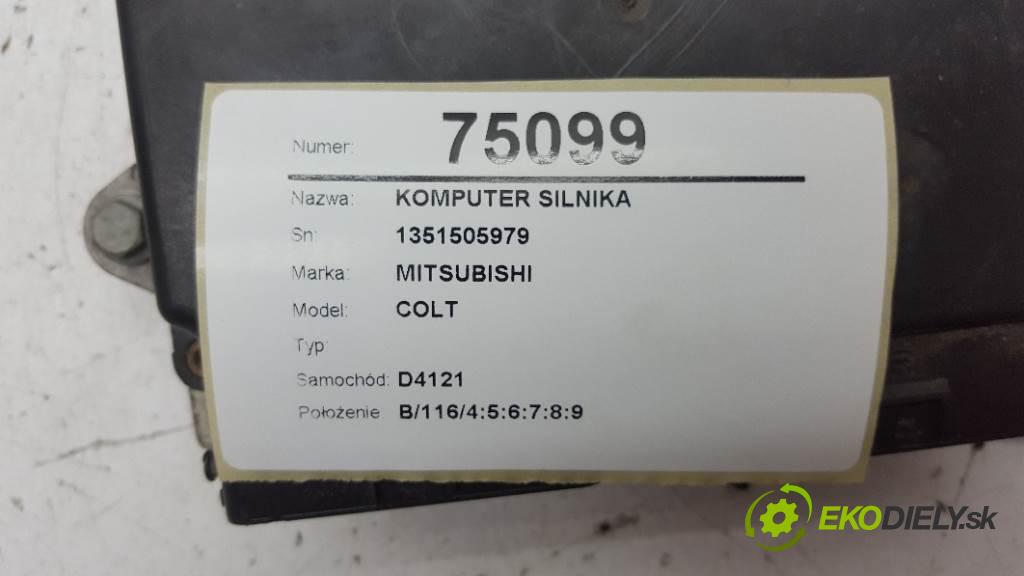 MITSUBISHI COLT  2006 70kW    1332 riadiaca jednotka Motor 1351505979 (Riadiace jednotky)