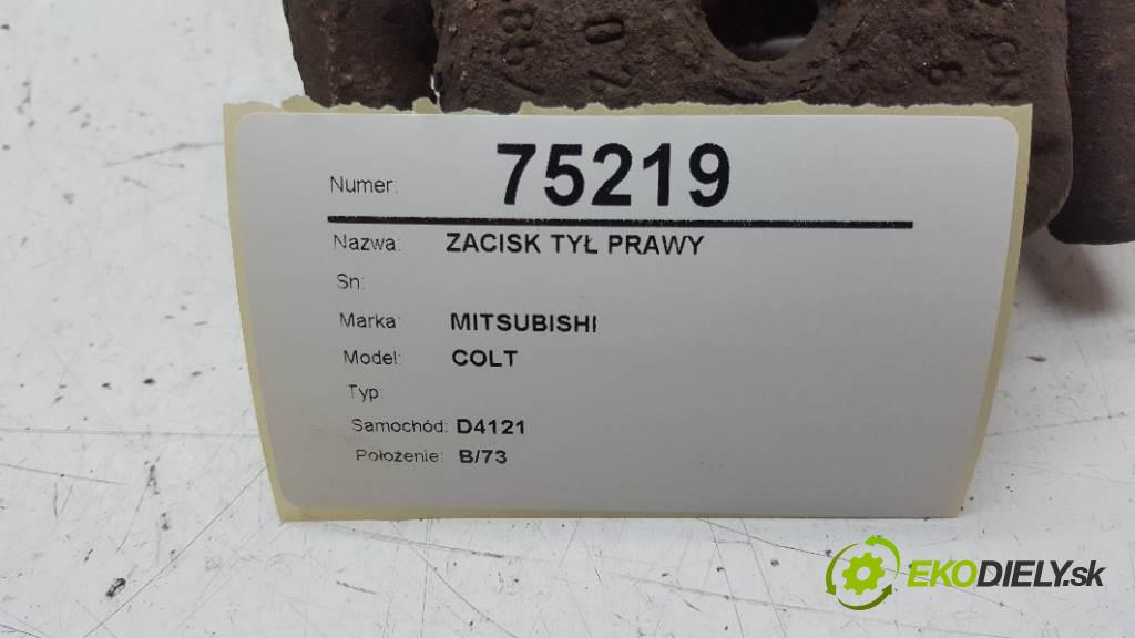 MITSUBISHI COLT  2006 70kW    1332 Brzdič strmeň zad pravy  (Ostatné)