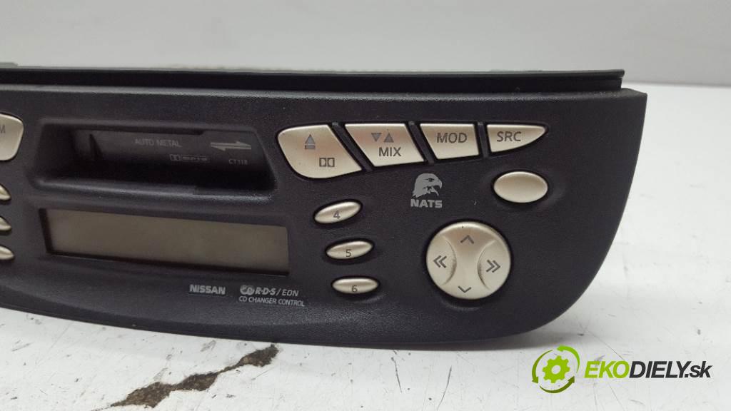 NISSAN ALMERA TINO  2001 84kW    1769 RADIO 28113 BU015 (Audio zariadenia)