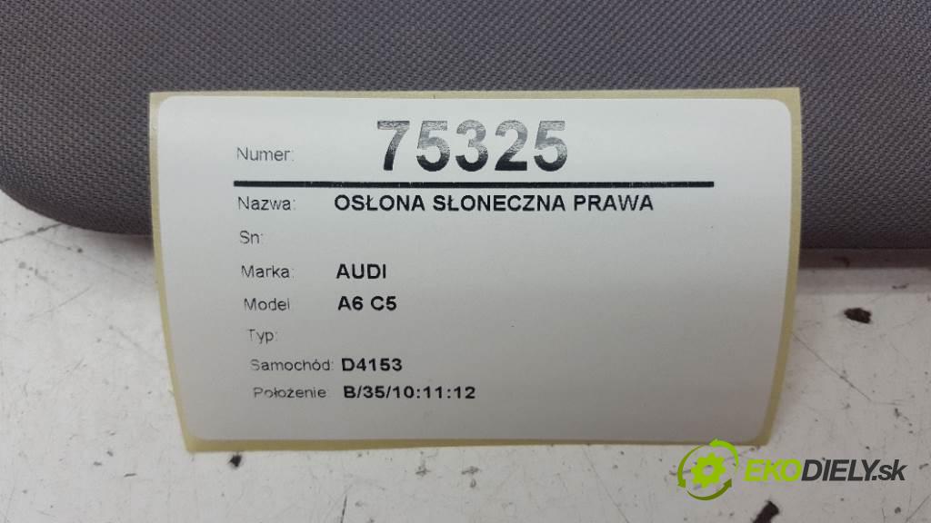 AUDI A6 C5   110 kW    1781 Clona SLUNNÝ: pravá