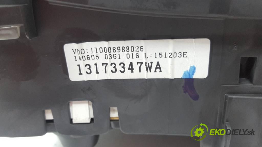 OPEL COMBO  2005 51kW   1248 Prístrojovka 13173347WA (Prístrojové dosky, displeje)