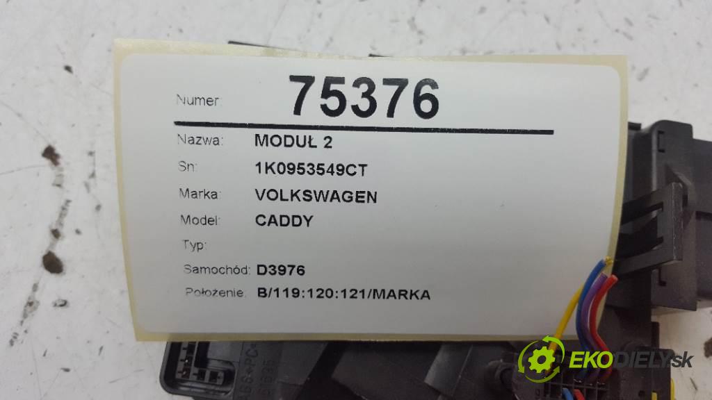 VOLKSWAGEN CADDY  2010 51kW    1968 Modul 2 1K0953549CT