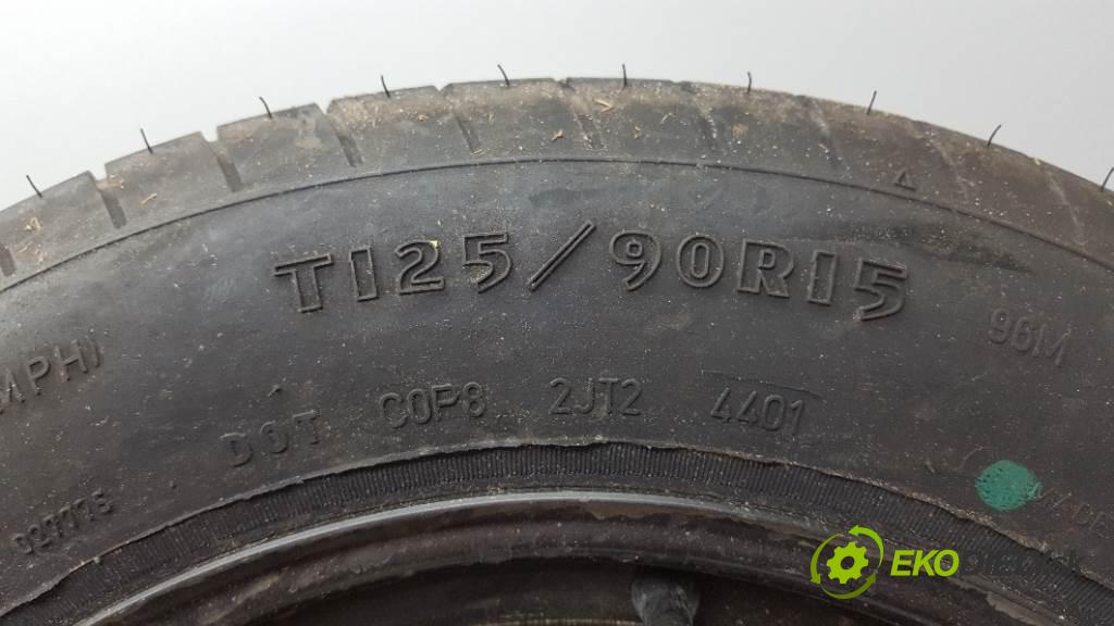 VOLVO V40  2001 84kW    1870 Rezerva 3.50BX15H2 ET40 4X114,5 125/90R15 (4401) (Kolesá dojazdové)