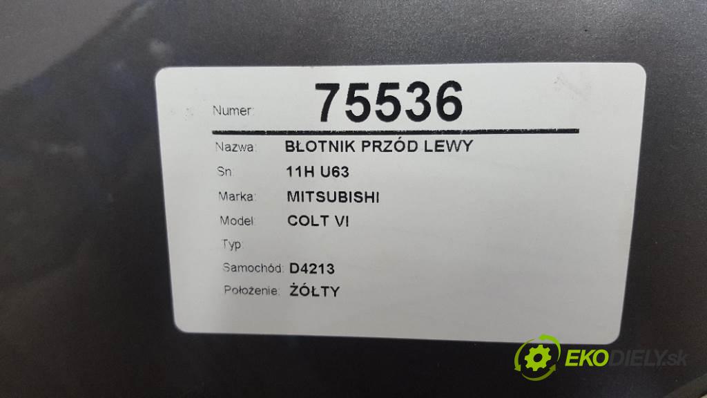 MITSUBISHI COLT VI  2005 55kW    1124 blatník přední část levý 11H U63