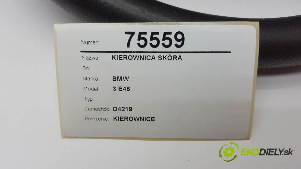 BMW 3 E46  2001 100kW  1951 volant kůže