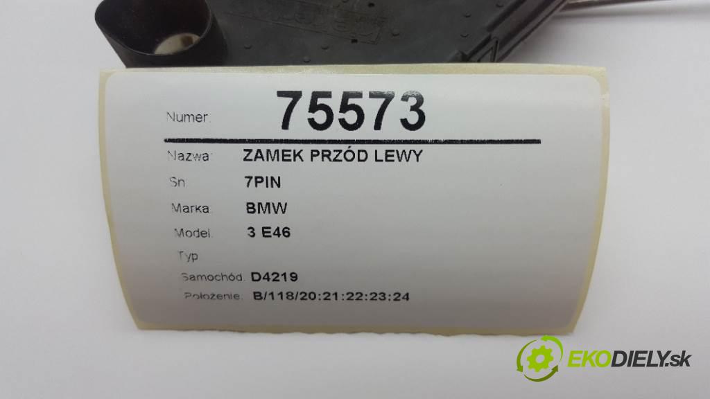 BMW 3 E46  2001 100kW  1951 zámok přední část levý 7PIN