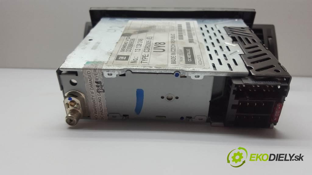 OPEL VECTRA C  2004 110kW   1910 RADIO 13138246 (Audio zariadenia)