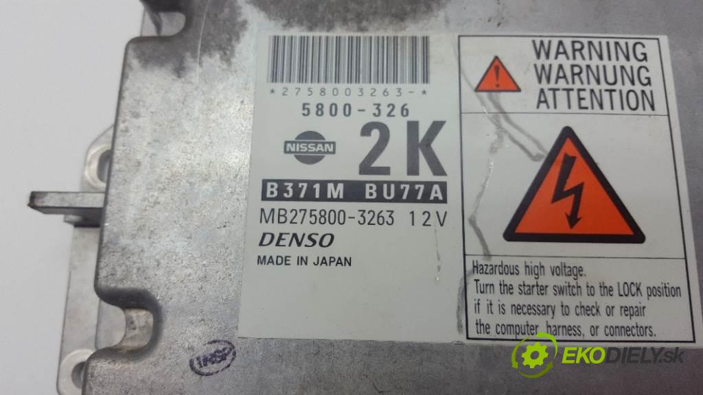 NISSAN ALMERA TINO  2004 84kW    2184 riadiaca jednotka Motor MB275800-3263 (Riadiace jednotky)